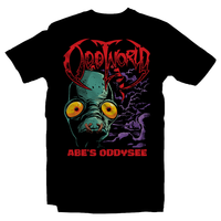 Heavy Metal T-Shirt for Me and Women - Sizes S, M, L, XL, 2X, 3X, 4X, 5X, 6X, Black - Retro Gaming, PS1, Classic, Oddworld, Abe's Odyssey, Stranger, Soul Storm, New and Tasty, RuptureFarms, Mudokon, Crash, Jak and Daxter, PS2, Playstation 2, Insomniac, Spyro, Ratchet and Clank, Guns, PS3, PS4, PS5, Spyro
