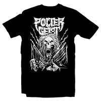 Heavy Metal Tees by Draculabyte l Made from 100% cotton, this unisex t-shirt rocks. Black T-shirt in sizes from small to 6X. Metalheads. Horror, Movie, Film, Scary, Halloween, Evil, Bloody, Killer, Murder, Ghosts, poltergeist, Beast, Tv, Steven Spielberg Ghost, Static, Skeletons, 80s, 1980s, Steven, Diane Freeling, Clothes, Shop, Clothing Store