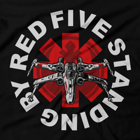 Heavy Metal Tees by Draculabyte l Made from 100% cotton, this unisex t-shirt rocks. Black T-shirt in sizes from small to 6X. Metalheads, Graphic Art, Rock, Movie, Film, Sci-Fi, Yoda, Baby Yoda, Jedi, Mandalorian, Boba Fett, ROTJ, Darth Vader, Han Solo, Princess Leia, Luke Skywalker, Tie Fighters, X-Wing Starfighter, Red Five Standing By, Red Hot Chili Peppers
