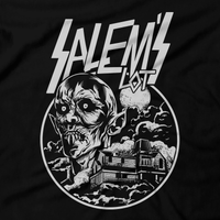 Heavy Metal Tees by Draculabyte l Made from 100% cotton, this unisex t-shirt rocks. Black T-shirt in sizes from small to 6X. Horror, Movie, Film, Scary, Halloween, Evil, Bloody, Killer, Murder, Terror, Salem's Lot, Vampire, Kurt Barlow, Ghost, Slasher, Michael Myers, Freddy Family, 70s, 80s, , Jason Voorhees, 80s, Shirt, Clothes
