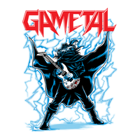 Heavy Metal Tees by Draculabyte l Made from 100% cotton, this unisex t-shirt rocks. Black T-shirt in sizes from small to 6X. GaMetal, Youtube, Video Games, Gamer, Retro Gamer, Retro Gaming, Bard, Guitar, Boo, Super Mario, Kirby, Jonny Atma, Music, Shirt, Clothes