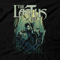 Heavy Metal Tees by Draculabyte l Made from 100% cotton, this unisex t-shirt rocks. Black T-shirt in sizes from small to 6X. Metal, Zombies, Apocalyptic, End of the World, The Last of Us, The Infected, Virus, Corona, Pandemic, The Last of Us Part II, Action, Adventure, Ellie,  Cordyceps fungus, Joel, Naughty Dog, Playstation, Clickers