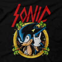 Heavy Metal Tees by Draculabyte l Made from 100% cotton, this unisex t-shirt rocks. Black T-shirt in sizes from small to 6X. Metalheads, Blue Blur, Badnik, Final Boss, Art, Clothing, Video Game, Retro Gaming, Knuckles, Metal Sonic, Dr. Eggman, Sonic the Hedgehog, Tails, Amy, Sega Genesis, Online Store, 2, 3, Sonic CD, dr. robonik, Adventure, Dreamcast, Greenhill