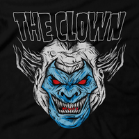 Heavy Metal Tees by Draculabyte l Made from 100% cotton, this unisex t-shirt rocks. Black T-shirt in sizes from small to 6X. Headbangers, Rock, Graphic Art, Shirt, Clothing, Cool, Batman, Movie, Film, Comic, Villain, Clown, Gotham City, DC, Comic Book, Spawn, Violator, Al Simmons, Hamburger Head, Burnt, MALEBOLGIA, Satan, Hell, Hellspawn