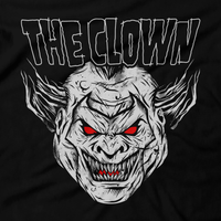 Heavy Metal Tees by Draculabyte l Made from 100% cotton, this unisex t-shirt rocks. Black T-shirt in sizes from small to 6X. Headbangers, Rock, Graphic Art, Shirt, Clothing, Cool, Batman, Movie, Film, Comic, Villain, Clown, Gotham City, DC, Comic Book, Spawn, Violator, Al Simmons, Hamburger Head, Burnt, MALEBOLGIA, Satan, Hell, Hellspawn