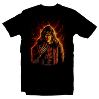 Heavy Metal Tees by Draculabyte l Made from 100% cotton, this unisex t-shirt rocks. Black T-shirt in sizes from small to 6X. Metalheads, Graphic Art, Movie, Film, Sci-Fi, Yoda, Mandalorian, Boba Fett, Darth Vader, Princess Leia, This is the way, Music, Rebel, Black, Chewbacca, Han Solo, Falcon, Luke Skywalker, Anakin, Episode 1, 2, 3, LightSaber, Obi-Wan