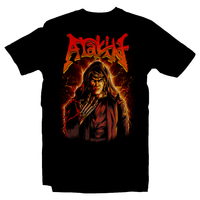 Heavy Metal Tees by Draculabyte l Made from 100% cotton, this unisex t-shirt rocks. Black T-shirt in sizes from small to 6X. Metalheads, Graphic Art, Movie, Film, Sci-Fi, Yoda, Mandalorian, Boba Fett, Darth Vader, Princess Leia, This is the way, Music, Rebel, Black, Chewbacca, Han Solo, Falcon, Luke Skywalker, Anakin, Episode 1, 2, 3, LightSaber, Obi-Wan