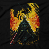 Heavy Metal Tees by Draculabyte l Made from 100% cotton, this unisex t-shirt rocks. Black T-shirt in sizes from small to 6X. Metalheads, Graphic Art, Rock, Movie, Film, Sci-Fi, Yoda, Jedi, The Force, Mandalorian, ROTJ, Darth Vader, Han Solo, Princess Leia, Sith Lord, Dark Side, Anakin Skywalker, Tie Fighters, The Empire, def leppard, Death Star, Lightsaber