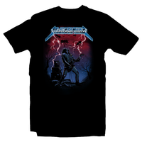 Heavy Metal Tees by Draculabyte l Made from 100% cotton, this unisex t-shirt rocks. Black T-shirt in sizes from small to 6X. Horror, Movie, Film, Scary, Halloween, Evil, Bloody, Killer, Murder, Terror, Monster, Strange, 80s, tv show, Demogorgon, Dream, Sleep, Jason Voorhees, 80s, Shirt, Clothes, Series, Creature, Thing, Online