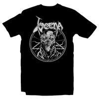 Heavy Metal Tees by Draculabyte l Made from 100% cotton, this unisex t-shirt rocks. Black T-shirt in sizes from small to 6X. Horror, Movie, Film, Scary, Halloween, Evil, Bloody, Killer, Murder, Terror, Monster, Strange, 80s, tv show, Demogorgon, Dream, Sleep, Jason Voorhees, 80s, Shirt, Clothes, Series, Creature, Thing, Online