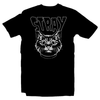 Heavy Metal Tees by Draculabyte l Made from 100% cotton, this unisex t-shirt rocks. Black T-shirt in sizes from small to 6X. Cat, Stray, Gamer, Cute, Orange Cat, PS5, PC, Sci-Fi, Exploration, Dog, Cyberpunk, 80's, PLay, Jump, Animal, Store, Art, Online, Lick, Roll, Purr, Scratch, Couch, Water,