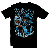 Heavy Metal Tees by Draculabyte l Made from 100% cotton, this unisex t-shirt rocks. Black T-shirt in sizes from small to 6X. Metal, Metalheads, Fighting Game, Finish Him, Arcade, Fighter, Sub Zero, Mortal Kombat 11, MK, Fatality, Blood, SNES, MK2, Raiden, 90s, 1990s, MK11, Skull, Graphic, Scorpion, Movie, Skull, Spine, Head Rip, Ice, MK3, Ninja