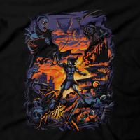Heavy Metal Tees by Draculabyte l Made from 100% cotton, this unisex t-shirt rocks. Black T-shirt in sizes from small to 6X. Metal, Metalheads, Gamer, Nes, Super Nintendo, Pixel, 16-Bit, 1990s, Simon Belmont, Vampire Killer, SOTN, Dracula, Skull, Symphony of the Night, Super Castlevania IV, Vampire Hunter, Graphic Art, Konami, Reaper