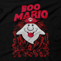 Heavy Metal Tees by Draculabyte l Made from 100% cotton, this unisex t-shirt rocks. Black T-shirt in sizes from small to 6X. Metalheads, King Boo, Ghost, Super Mario, SMB, Mario 3, Super Mario 64, Mario Kart 64, Retro, Video Games, Gamer, SNES, Nintendo Shirt, Switch, N64, Art, Luigi's Mansion, Halloween, Big Boo, Boo Mario, Cute, Funny, SMB 3, Ghost, Ghosts