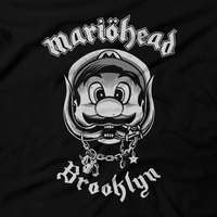 Heavy Metal Tees by Draculabyte l Made from 100% cotton, this unisex t-shirt rocks. Black T-shirt in sizes from small to 6X. Metal, Metalheads, Super Mario Bros, SMB , Bowser, NES, Godzilla, Mashup, Gojira, Kaiju, Nintendo Designs, 80s, Dinosaur, Princess Peach, Final Boss, Super Mario 64, King Koopa, Odyssey