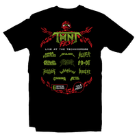 Heavy Metal Tees by Draculabyte l Made from 100% cotton, this unisex t-shirt rocks. Black T-shirt in sizes from small to 6X. Metal, Metalheads, Nintendo, NES, Gamer, Mash Up, TMNT, Michelangelo, Mikey, Leonardo, Donatello, Movie, Brain, Rock and Roll, Metal Head, Comic Books, Cartoons, Shredder, Villain, Krang, Michelangelo, Bebop and Rocksteady, Turtle, Teenage, Mutant Ninja Turtles, Game Graphic Art