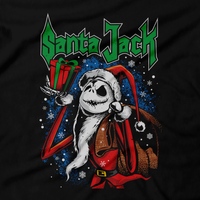 Heavy Metal Tees by Draculabyte l Made from 100% cotton, this unisex t-shirt rocks. Black T-shirt in sizes from small to 6X. Christmas, Gift, Tree, Snow, Holiday, Santa Claus, Present, Frosty the Snowman, oogie boogie, The Nightmare Before Christmas, Halloween, Jack Skellington, Sally, Town, Bugs, Zero, Best Gift, Shirt, Clothes