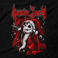 Heavy Metal Tees by Draculabyte l Made from 100% cotton, this unisex t-shirt rocks. Black T-shirt in sizes from small to 6X. Christmas, Gift, Tree, Snow, Holiday, Santa Claus, Present, Frosty the Snowman, oogie boogie, The Nightmare Before Christmas, Halloween, Jack Skellington, Sally, Town, Bugs, Zero, Best Gift, Shirt, Clothes