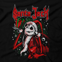 Heavy Metal Tees by Draculabyte l Made from 100% cotton, this unisex t-shirt rocks. Black T-shirt in sizes from small to 6X. Christmas, Gift, Tree, Snow, Holiday, Santa Claus, Present, Frosty the Snowman, oogie boogie, The Nightmare Before Christmas, Halloween, Jack Skellington, Sally, Town, Bugs, Zero, Best Gift, Shirt, Clothes