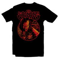 Heavy Metal Tees by Draculabyte l Made from 100% cotton, this unisex t-shirt rocks. Black T-shirt in sizes from small to 6X. Stanley Kubrick, The Shining, Overlook Hotel, Here's Johnny, Stephen King, Jack Nicholson, Shelley Duvall, Wendy Torrance, Danny Lloyd, Danny Torrance, Jack Torrance, Grady Twins, Room 237, Maze, Redrum, Murder, Horror, Art