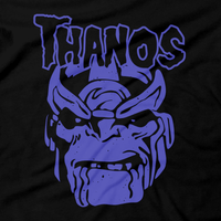 Heavy Metal Tees by Draculabyte l Made from 100% cotton, this unisex t-shirt rocks. Black T-shirt in sizes from small to 6X. Metal heads, Scary, Spooky, Ghost Band, Papa, Mask, X-Men, Superhero, Hero, MVC, Marvel VS Superheroes, Mad Titan, Infinity Gauntlet, Infinity Gems, Thanos, Avengers, Captain America, Thor, Art, Shirt, Tee, Clothing