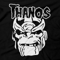 Heavy Metal Tees by Draculabyte l Made from 100% cotton, this unisex t-shirt rocks. Black T-shirt in sizes from small to 6X. Metal heads, Scary, Spooky, Ghost Band, Papa, Mask, X-Men, Superhero, Hero, MVC, Marvel VS Superheroes, Mad Titan, Infinity Gauntlet, Infinity Gems, Thanos, Avengers, Captain America, Thor, Art, Shirt, Tee, Clothing