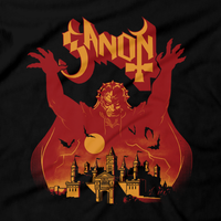 Heavy Metal Tees by Draculabyte l Made from 100% cotton, this unisex t-shirt rocks. Black T-shirt in sizes from small to 6X. Metalheads - Retro Gamer, Graphic Art, Video Games, Breath of the Wild, Boss, Ganon, Ganondorf, TLOZ, Ghost Band, Hyrule, Ocarina of Time, OOT, Majora's Mask, Nintendo Shirt, Hyrule, Triforce, Phantom Ganon, Skull, The Legend of Zelda