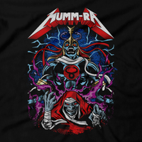 Heavy Metal Tees by Draculabyte l Made from 100% cotton, this unisex t-shirt rocks. Black T-shirt in sizes from small to 6X. Metalheads, Graphic Art, Boss, Rock and Roll, Mayhem, Masters of the Universe, Skeletor, Myah, Laugh, MOTU, Cartoon, Comic,  He-Man, HeMan, Eternia, Tundercats,  Clothes, Power, mumm-ra, Lion-O, Panthro, Cheetara, 80s, 1980s, Retro