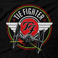 Heavy Metal Tees by Draculabyte l Made from 100% cotton, this unisex t-shirt rocks. Black T-shirt in sizes from small to 6X. Rock, Movie, Film, Sci-Fi, Yoda, Baby Yoda, Jedi, The Force, Mandalorian, Boba Fett, ROTJ, ANH, Darth Vader, Han Solo, Princess Leia, Sith Lord, Dark Side, Anakin Skywalker, Death, Red, Tie Fighters, Foo Fighters