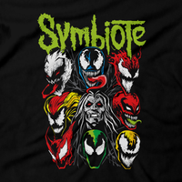 Heavy Metal Tees by Draculabyte l Made from 100% cotton, this unisex t-shirt rocks. Black T-shirt in sizes from small to 6X. Metalheads, Comic Books, Comics, Heroes, Villains, Symbiote, Movie, Film, Alien, Venom, Carnage, Spider-Man, Toxin, Eddie Brock, Maximum, Anti-Venom, Black Suit, Scream, Knull, Peter Parker, Clothes, Men, Women, Shirt