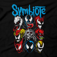 Heavy Metal Tees by Draculabyte l Made from 100% cotton, this unisex t-shirt rocks. Black T-shirt in sizes from small to 6X. Metalheads, Comic Books, Comics, Heroes, Villains, Symbiote, Movie, Film, Alien, Venom, Carnage, Spider-Man, Toxin, Eddie Brock, Maximum, Anti-Venom, Black Suit, Scream, Knull, Peter Parker, Clothes, Men, Women, Shirt