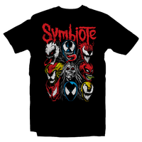 Heavy Metal Tees by Draculabyte l Made from 100% cotton, this unisex t-shirt rocks. Black T-shirt in sizes from small to 6X. Metalheads, Comic Books, Comics, Heroes, Villains, Symbiote, Movie, Film, Alien, Venom, Carnage, Spider-Man, Toxin, Eddie Brock, Maximum, Anti-Venom, Black Suit, Scream, Knull, Peter Parker, Clothes, Men, Women, Shirt