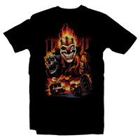 Draculabyte T-shirt - Unisex, Sizes Small to 6x - Metalheads, Sweet Tooth, Playstation 2, Playstation 4, PS5, PS3, PS2, PSP, shirt, gift, Mr. Grimm, Black, Doll Face, Car Combat, Clown, Axel, PS1, Calypso, Minion, Warthog, Twisted Metal, Graphic Art