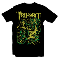 Heavy Metal Tees by Draculabyte l Made from 100% cotton, this unisex t-shirt rocks. Black T-shirt in sizes from small to 6X. Metalheads, Skull Kid, Retro Gamer, Graphic Art, Video Games, Breath of the Wild, Boss, Ganon, Ganondorf, TLOZ, Ghost Band, Hyrule, King, Ocarina of Time, OOT, Majora's Mask, Nintendo Shirt, Hyrule, Triforce, Trivium, The Legend of Zelda