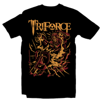 Heavy Metal Tees by Draculabyte l Made from 100% cotton, this unisex t-shirt rocks. Black T-shirt in sizes from small to 6X. Metalheads, Skull Kid, Retro Gamer, Graphic Art, Video Games, Breath of the Wild, Boss, Ganon, Ganondorf, TLOZ, Ghost Band, Hyrule, King, Ocarina of Time, OOT, Majora's Mask, Nintendo Shirt, Hyrule, Triforce, Trivium, The Legend of Zelda