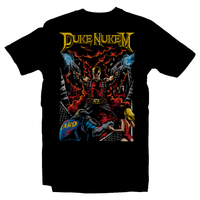 Metalheads, Playstation 2, Playstation 4, PS3, PS2, shirt, gift, Duke Nukem 3D, PC, FPS, Shooter, Hooker, Babe, Pig, Alien, Aleins, Meltdown, Forever, First Person Shooter, PS1, Graphic Art, Doom