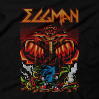 Heavy Metal Tees by Draculabyte l Made from 100% cotton, this unisex t-shirt rocks. Black T-shirt in sizes from small to 6X. Metalheads, Blue Blur, Badnik, Final Boss, Art, Clothing, Video Game, Retro Gaming, Knuckles, Metal Sonic, Dr. Eggman, Sonic the Hedgehog, Tails, Amy, Sega Genesis, Online Store, 2, 3, Sonic CD, dr. robonik, Adventure, Dreamcast, Greenhill