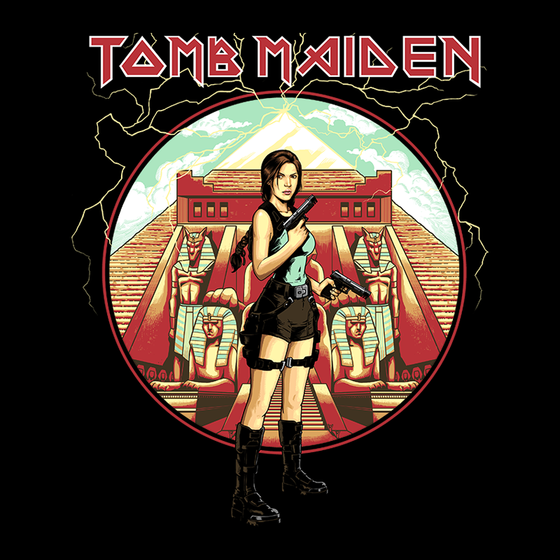 Tomb Raider Series T-shirts - Draculabyte