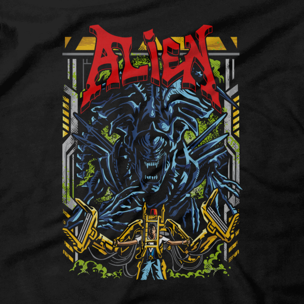 style3 Fear in Space Men's T-Shirt Xenomorph Alien Ripley style3 Fear in Space Men's T-Shirt Xenomorph Alien Ripley