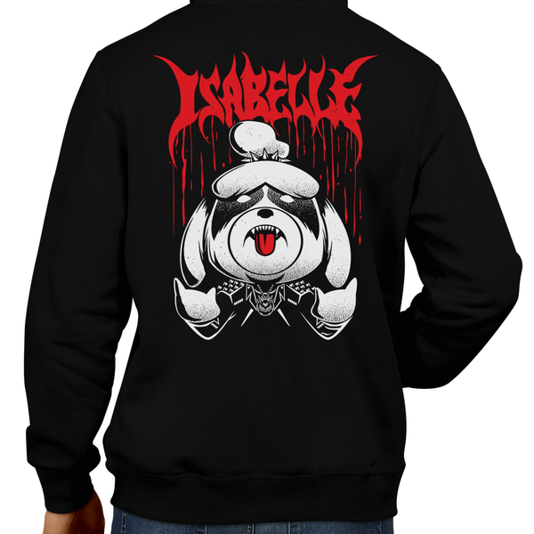 This unisex hoodie rocks. Black Hoodie For Men or Women. Sizes S to 5X - Metalheads, SNES, NES, Animal Crossing, Dog, KK Slider, Guitar, Smash Bros, Retro Gamer, Graphic Art, Super Nintendo, Switch, Game Boy, Advance, 3DS, Animal Forest, New Horizons, Tom Nook, Slayer, Doom, Cacodemon