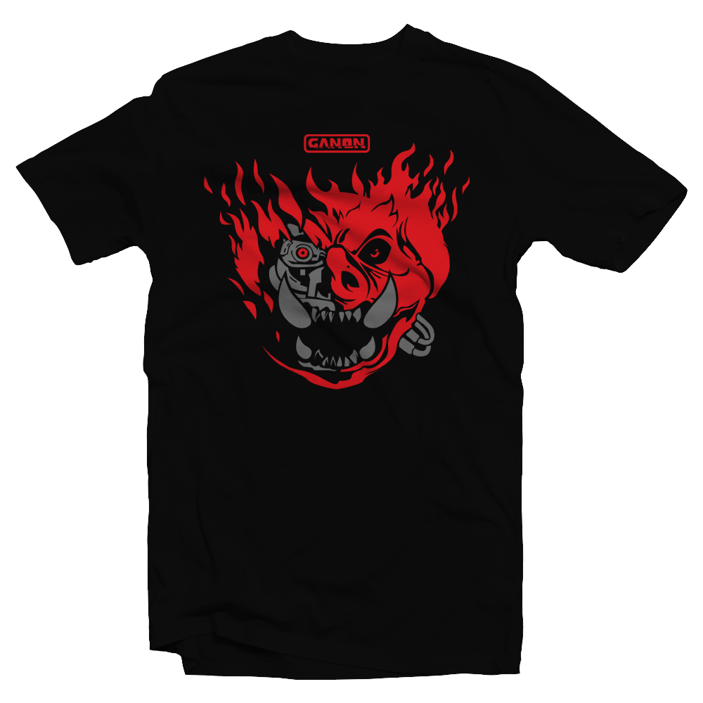 商品画像：Cyberpunk: Edgerunners Long T-Shirt: David's Backbone 1