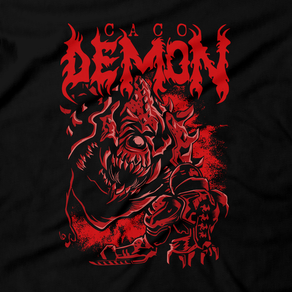 Heavy Metal Tees by Draculabyte l Made from 100% cotton, this unisex t-shirt rocks. Black T-shirt in sizes from small to 6X. Metal, Demon, Hell, Doom, Doomguy, Hellspawn, Art, Clothes, Shirt, Eternal, Nintendo 64, PS4, PC, DOS, 90s, Doom 64, BFG, metallica, John Carmack, Shooter, Rip and Tear, Cacodemon, Cyberdemon, 1993, Slayer, Deicide