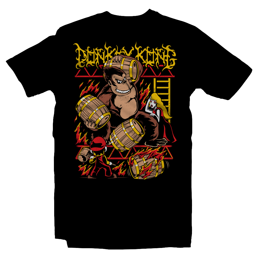 KOTORI GORILLA ロンT DonkeyForce - Metal Designs by Draculabyte – draculabyte