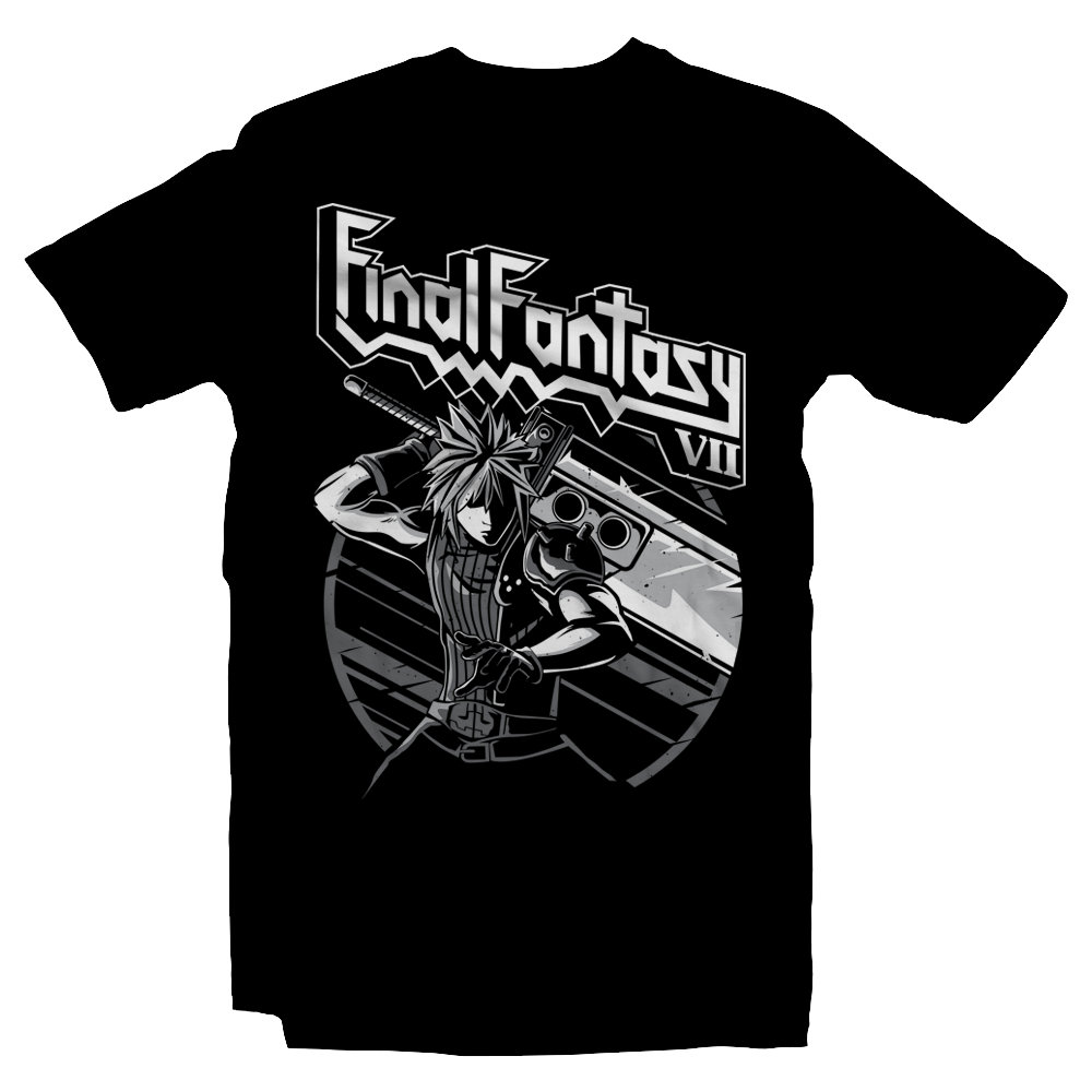 Style3 T-shirt Uomo Midgar University Final Fantasy 7 - Stampa Originale Vintage Chocobo, Sephiroth - 100% Cotone, Taglie Fino A 4XL - 4