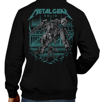 This unisex hoodie rocks. Black Hoodie For Men or Women. Sizes S to 5X - Metalheads, Graphic Art, Video Game, Metal Gear Solid, MGS, Solid Snake, PS1, Playstation, Twin Snakes, Rex, Ninja, Ocelot, Psycho Mantis, Metallica, Battle, VR Missions, Shadow Moses, Big Boss, Liquid, Peace Walker, PS4, PS2, MGS2