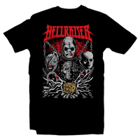 Heavy Metal Tees by Draculabyte l Made from 100% cotton, this unisex t-shirt rocks. Black T-shirt in sizes from small to 6X. Horror, Movie, Film, Scary, Halloween, Evil, Bloody, Killer, Murder, Terror, Pinhead, hellraiser, Clive Barker, Open, Cenobite, Nail, Puzzle Box, Freddy Krueger, Clothes, Chatterer, Butterball, Deep Throat