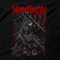 Heavy Metal Tees by Draculabyte l Made from 100% cotton, this unisex t-shirt rocks. Black T-shirt in sizes from small to 6X. Metal, Metalheads, Dark Souls, Praise The Sun, Bloodborne, PS4, Geek, Japanese, Boss, Solaire of Astora, Lady Maria, Old Hunter, Astral Clock Tower, Gothic, Victorian, Yharnam, Graphic Art, Behemoth Band