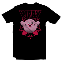 Heavy Metal Tees by Draculabyte l Made from 100% cotton, this unisex t-shirt rocks. Black T-shirt in sizes from small to 6X.  Retro, Video Games, Gamer, SNES, Nintendo Shirt, Switch, Halloween, Spooky, Cute, N64, Graphic Art, Kirby, Suck, Dreamland, Super Smash Bros, N64, Music, Ghost, Switch, Super Mario, Super Mario 64, Mario Kart 64, Forgotten Land