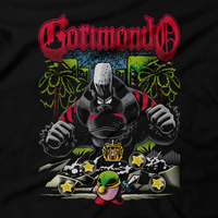 Heavy Metal Tees by Draculabyte l Made from 100% cotton, this unisex t-shirt rocks. Black T-shirt in sizes from small to 6X.  Retro, Video Games, Gamer, SNES, Nintendo Shirt, Switch, Halloween, Spooky, Cute, N64, Graphic Art, Kirby, Suck, Dreamland, Super Smash Bros, N64, Music, Ghost, Switch, Super Mario 64, Gorimondo, kirby and the forgotten land