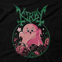 Heavy Metal Tees by Draculabyte l Made from 100% cotton, this unisex t-shirt rocks. Black T-shirt in sizes from small to 6X.  SMB, Super Mario 64, Mario Kart 64, Retro, Video Games, Gamer, SNES, Nintendo Shirt, Switch, Halloween, Spooky, Cute, N64, Graphic Art, Kirby, Suck, Dreamland, Super Smash Bros, N64, Music, Pumpkin, Ghost, Pacman, Switch